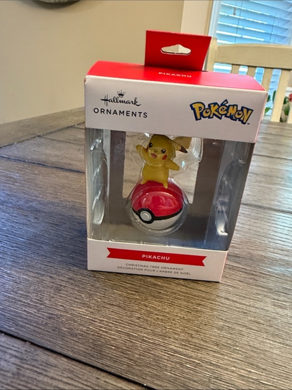 Hallmark pokemon Pikachu ornament NWT